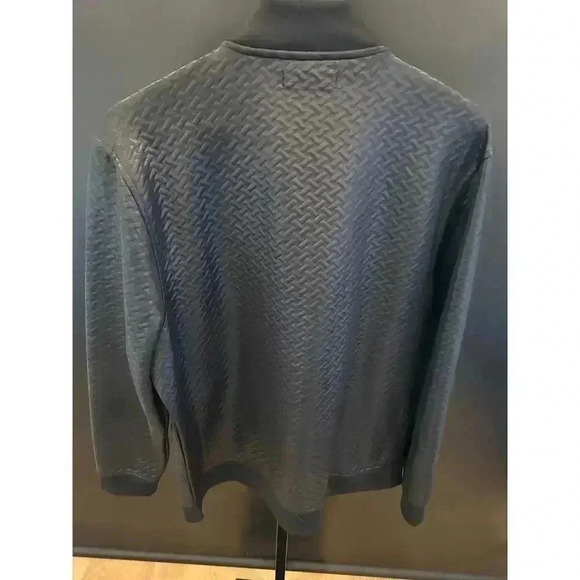 International Concepts Black Zip Bomber  Jacket XL - Picture 5 of 6